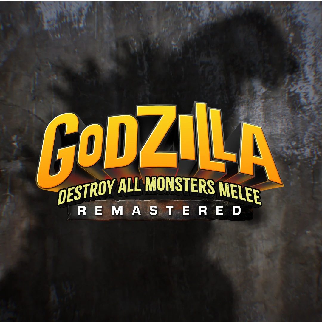 Official key art logo for Godzilla Destroy All Monsters Melee Remastered